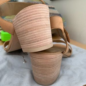 Stuart Weitzman block heel sandals